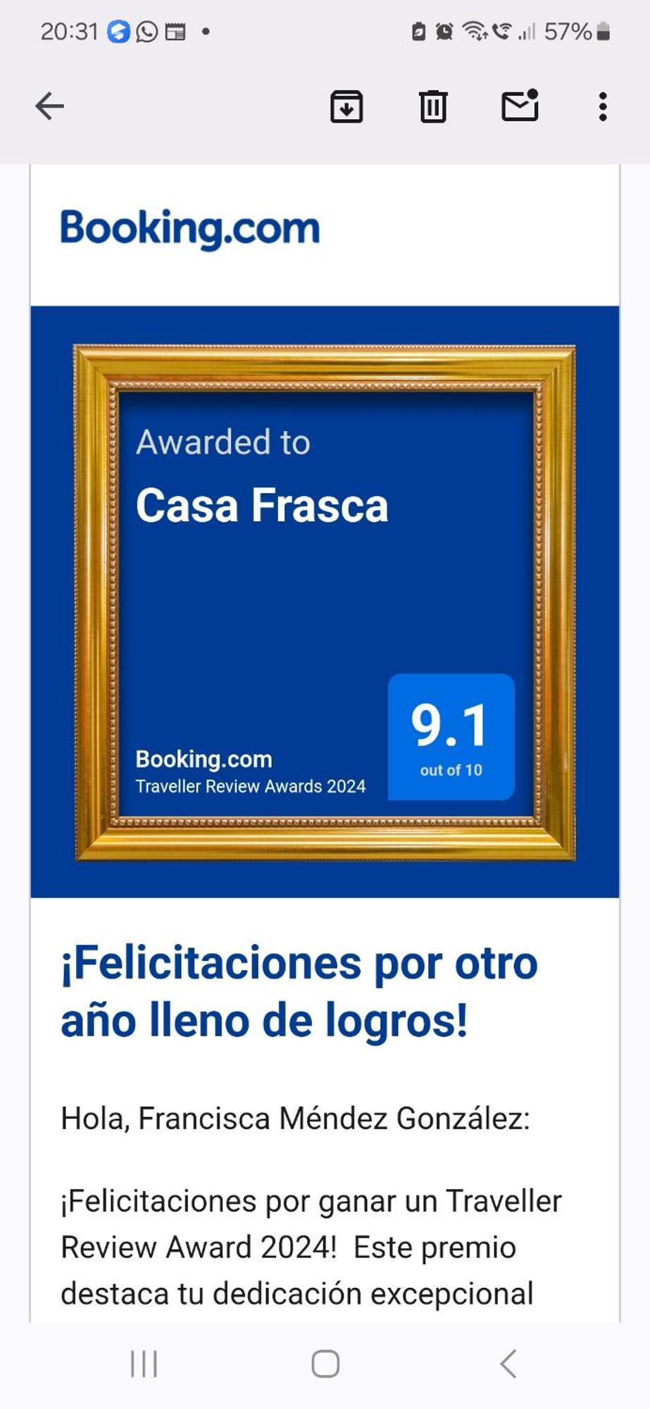 Casa Frasca Apartment Тегисе Екстериор снимка